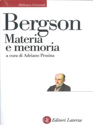 cover image of Materia e memoria